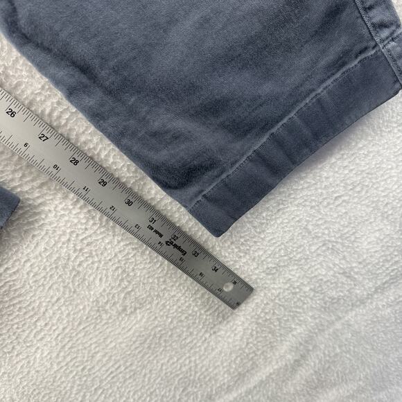 J Crew Pants Men's 38x32 Blue Straight Fit Flex Tech Chino Khaki Pockets NEW - Picture 6 of 11